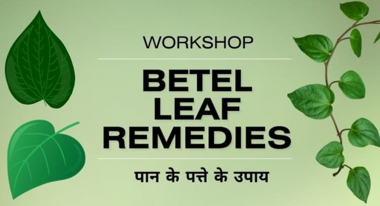 course | Betel Leaf Remedies Workshop 